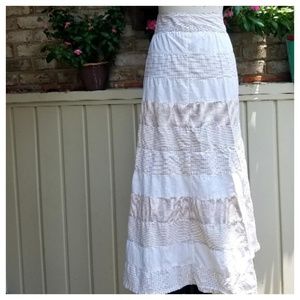 Patchwork Peasant Skirt